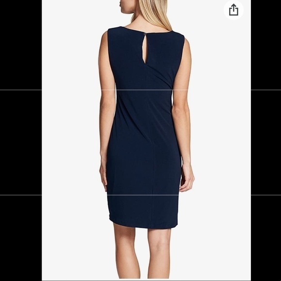 Kensie Women’s Ity Dress With Gold Groments - Picture 11 of 16